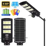 XLT Solar Street Light Outdoor With 3MP Camera All In One Radar Sensor Security CCTV Camera With LED Panel