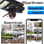 XLT Solar Street Light Outdoor With 3MP Camera All In One Radar Sensor Security CCTV Camera With LED Panel