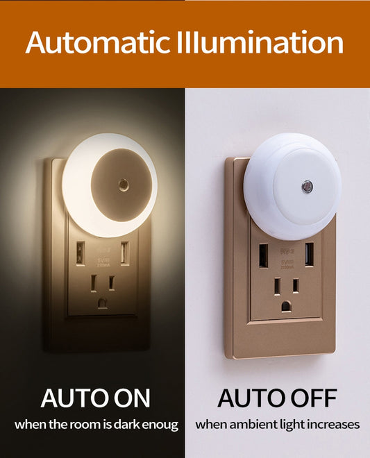 LED Human Body Induction Warm Light, 500mm Cabinet Warm Light, USB Rechargeable