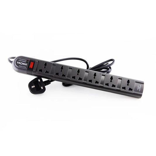 6 Way Extension with surge protector