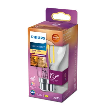 Filament Bulb Clear 60W A60 B22